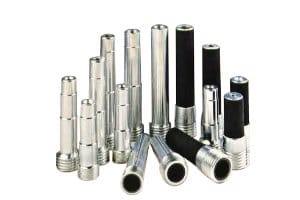 Abrasive blast nozzles