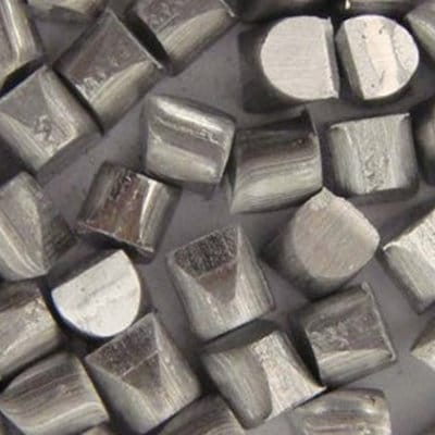 Zinc cut wire shot Toma de alambre cortado de zinc - Imagen 1